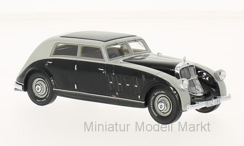 Neo 46360 Maybach Zeppelin DS8 Stromlinie Spohn - grau/schwarz - 1932 1:43