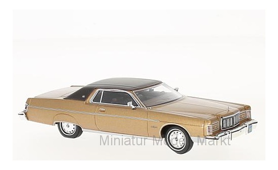 Neo 46950 Mercury Marquis 2-Door Hardtop Coupe - metallic-beige - 1976 1:43