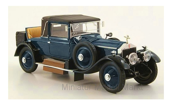 Neo 49592 Rolls Royce Silver Ghost Doctors Coupe - dunkelblau - 1920 1:64