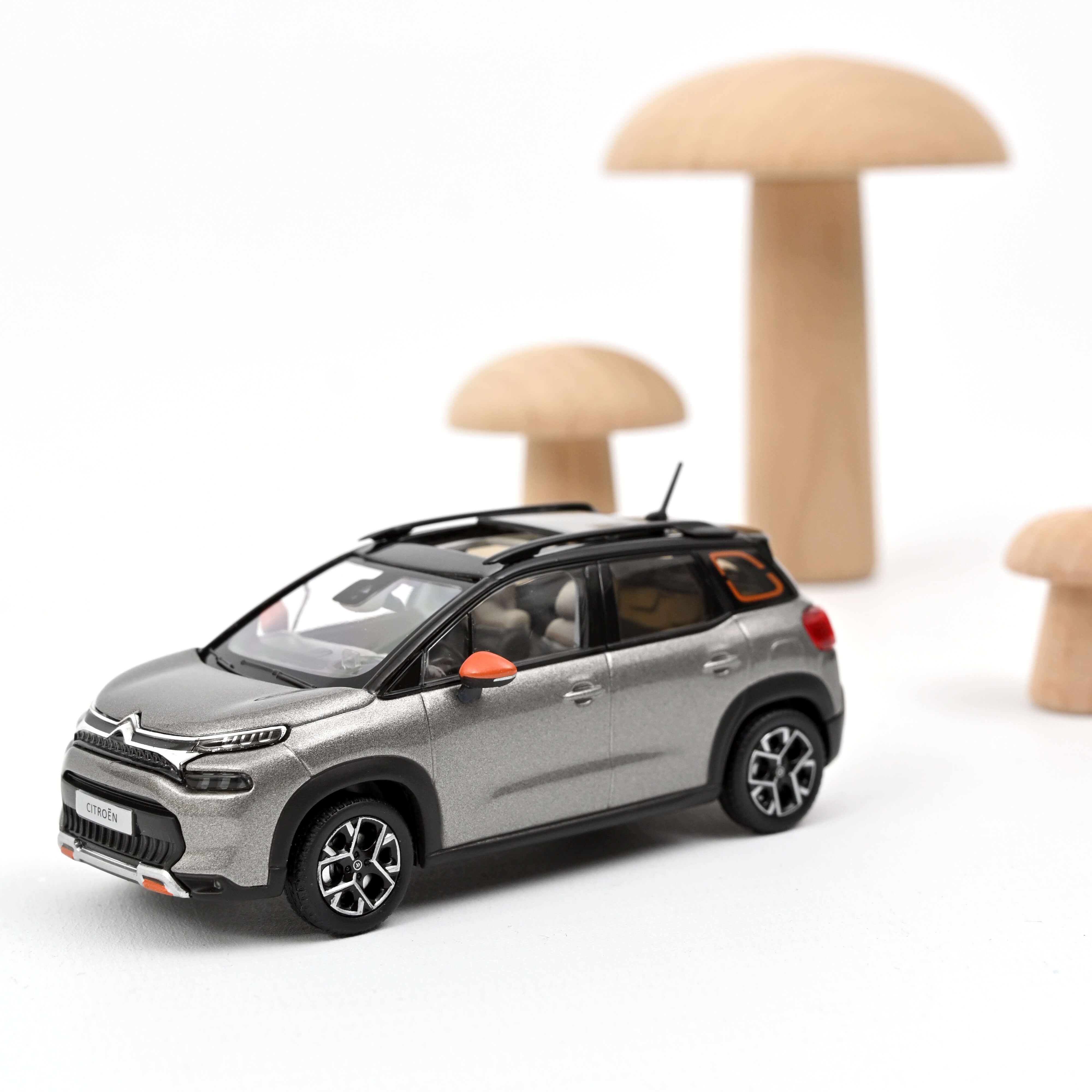 Norev 155336 Citroen C3 Aircross 2021 - Platinium Grey/Black roof 1:43