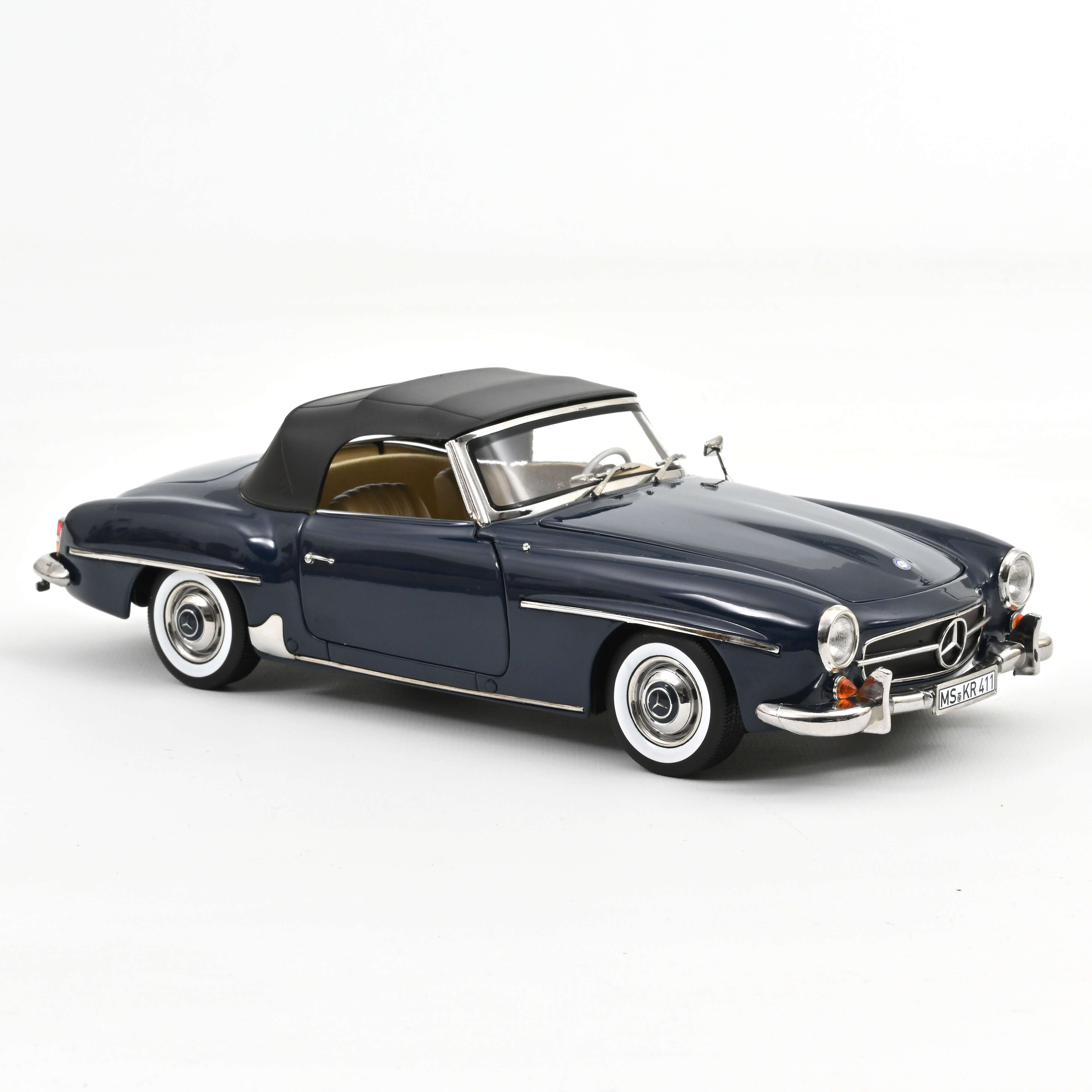 Norev 183403 Mercedes-Benz 190 SL - Mittelblau - 1957  1:18