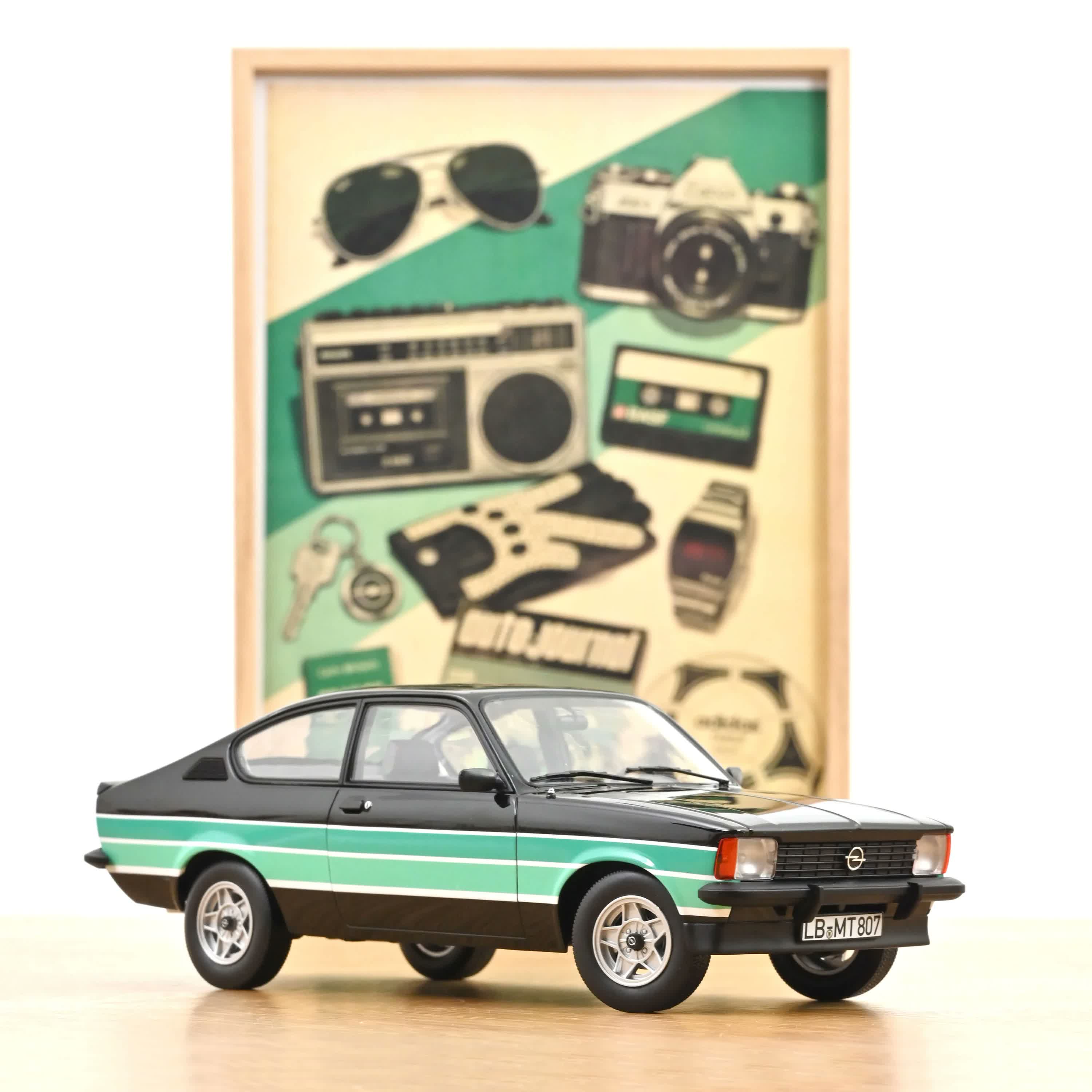 Norev 183660 Opel Kadett GT/E  - Schwarz - 1977 1:18
