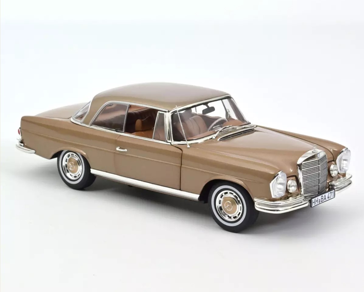 Norev 183759 Mercedes-Benz 250 SE Coupe - Gold metallic - 1:18 1:18