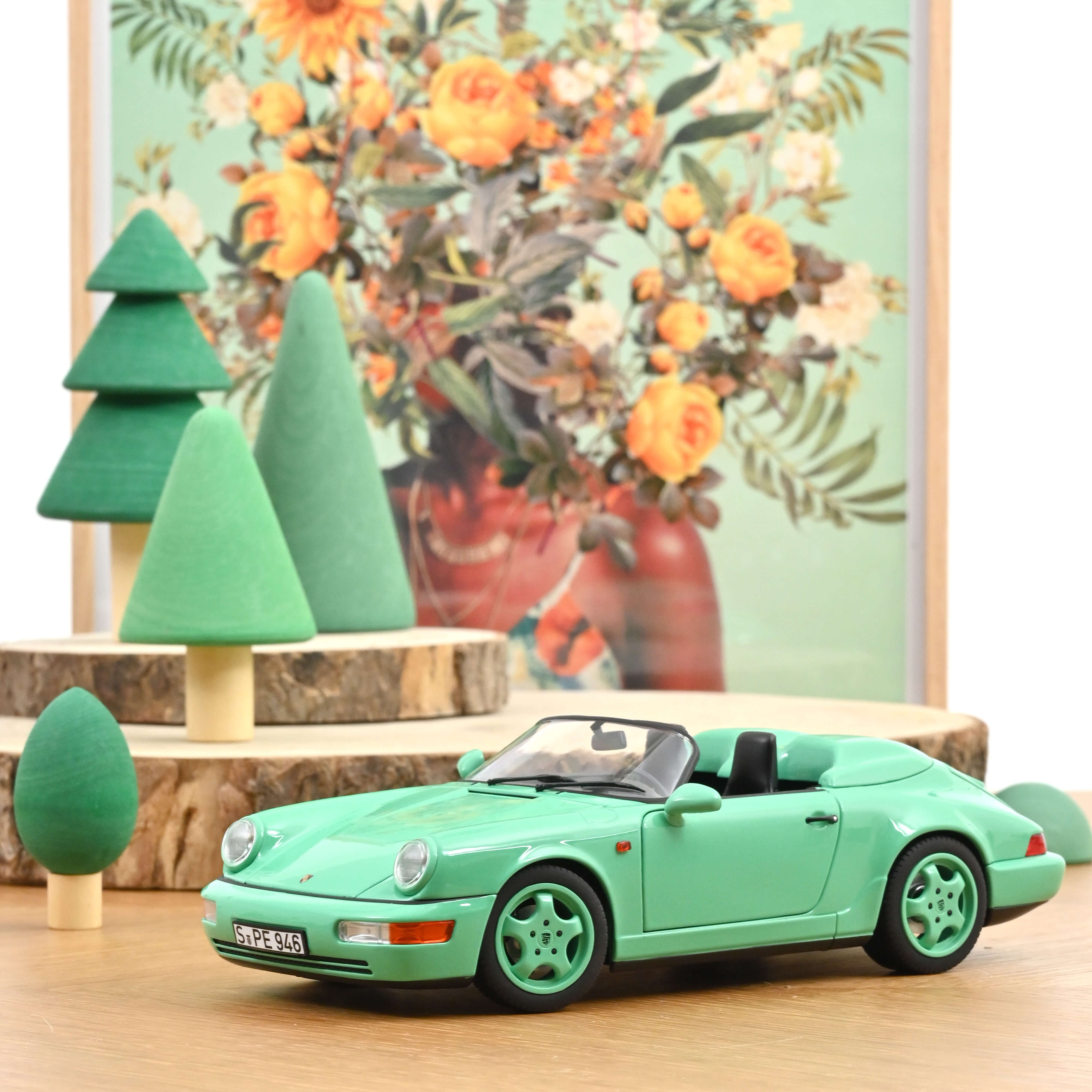 Norev 187131 Porsche 911 Speedster Mintgrün 1993 1:18 1:18