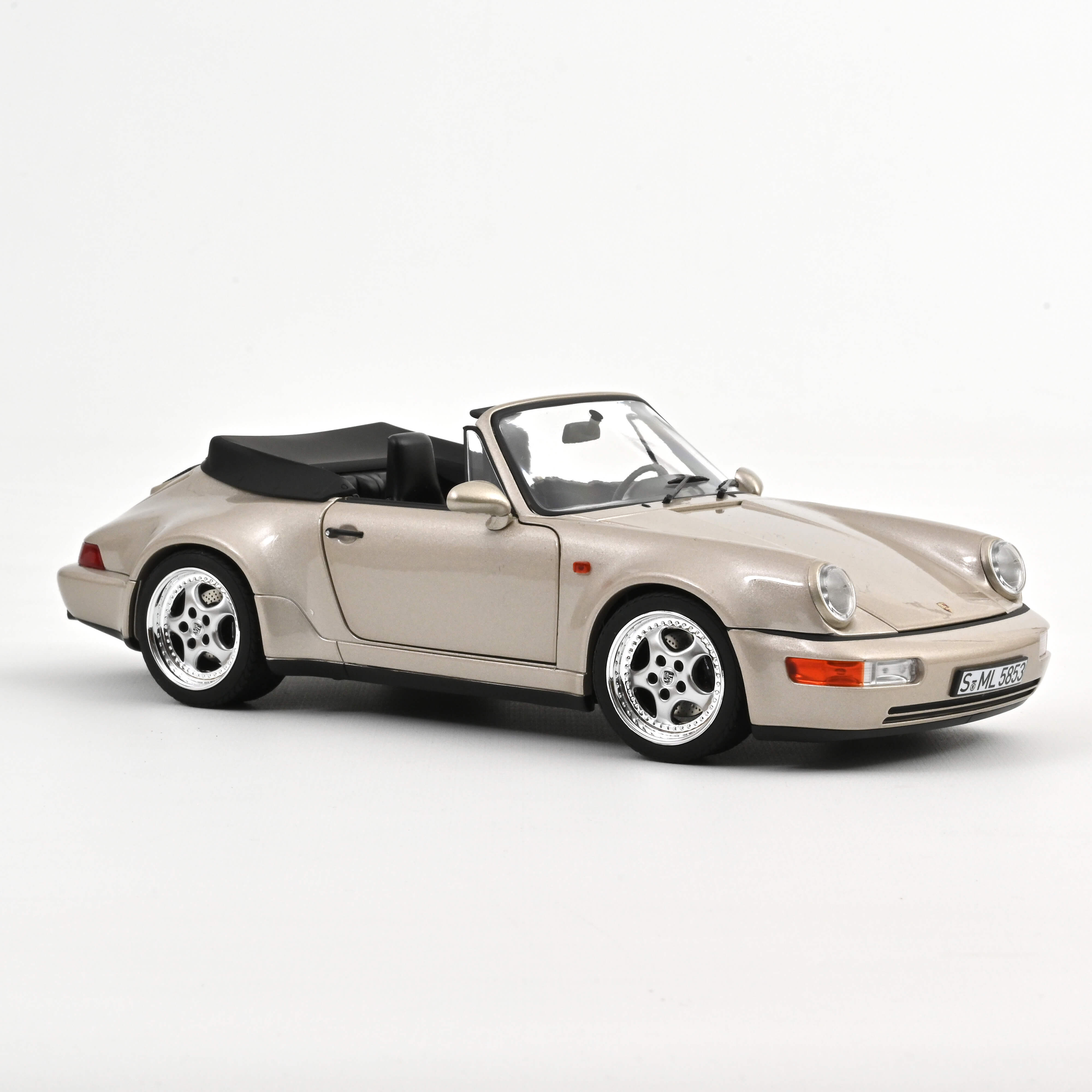 Norev 187140 Porsche 911 WTL Cabriolet - Zermattsilber - 1992  1:18