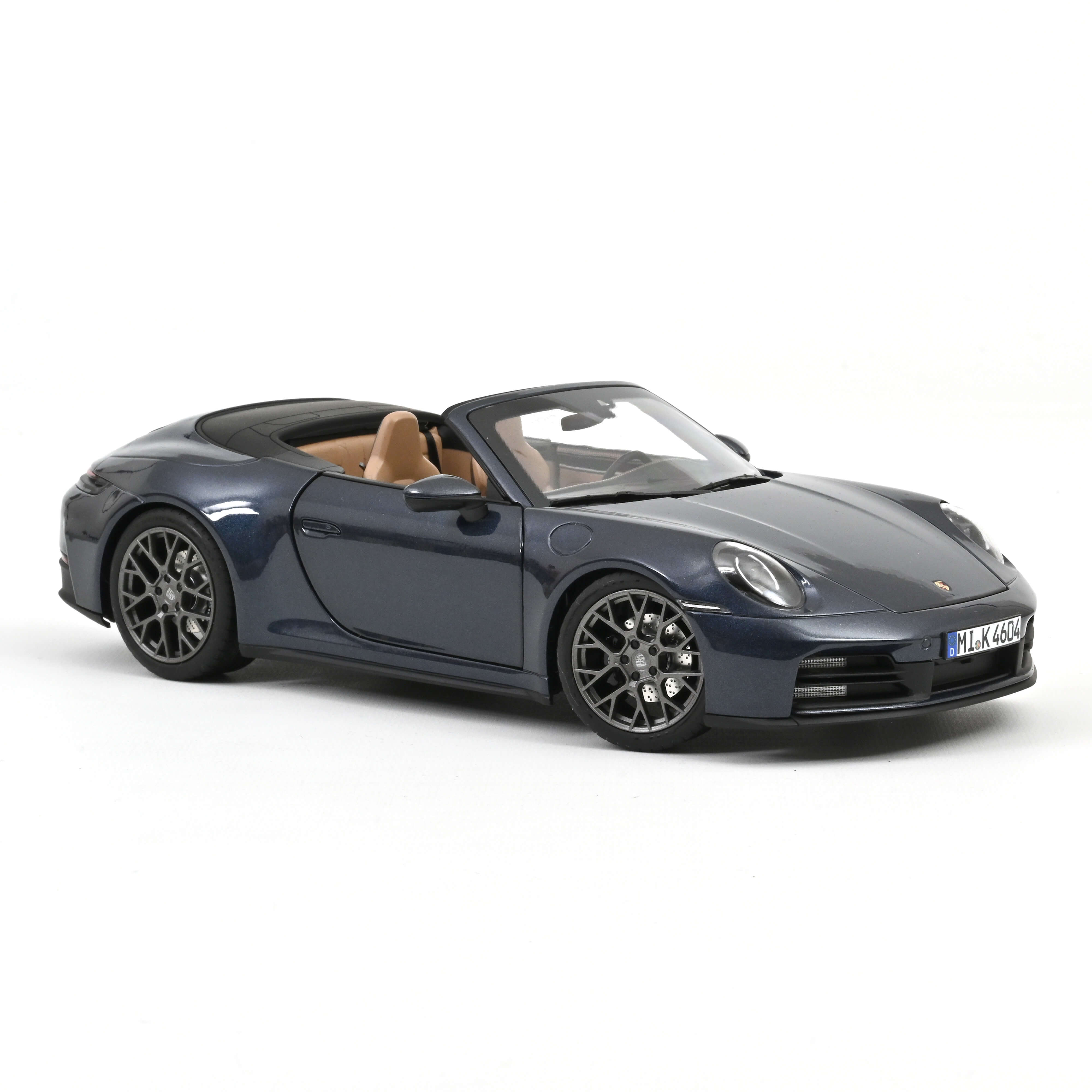 Norev 187180 Porsche 911 Carrera Cabriolet - Yachtingblaumetallic - 2025  1:18
