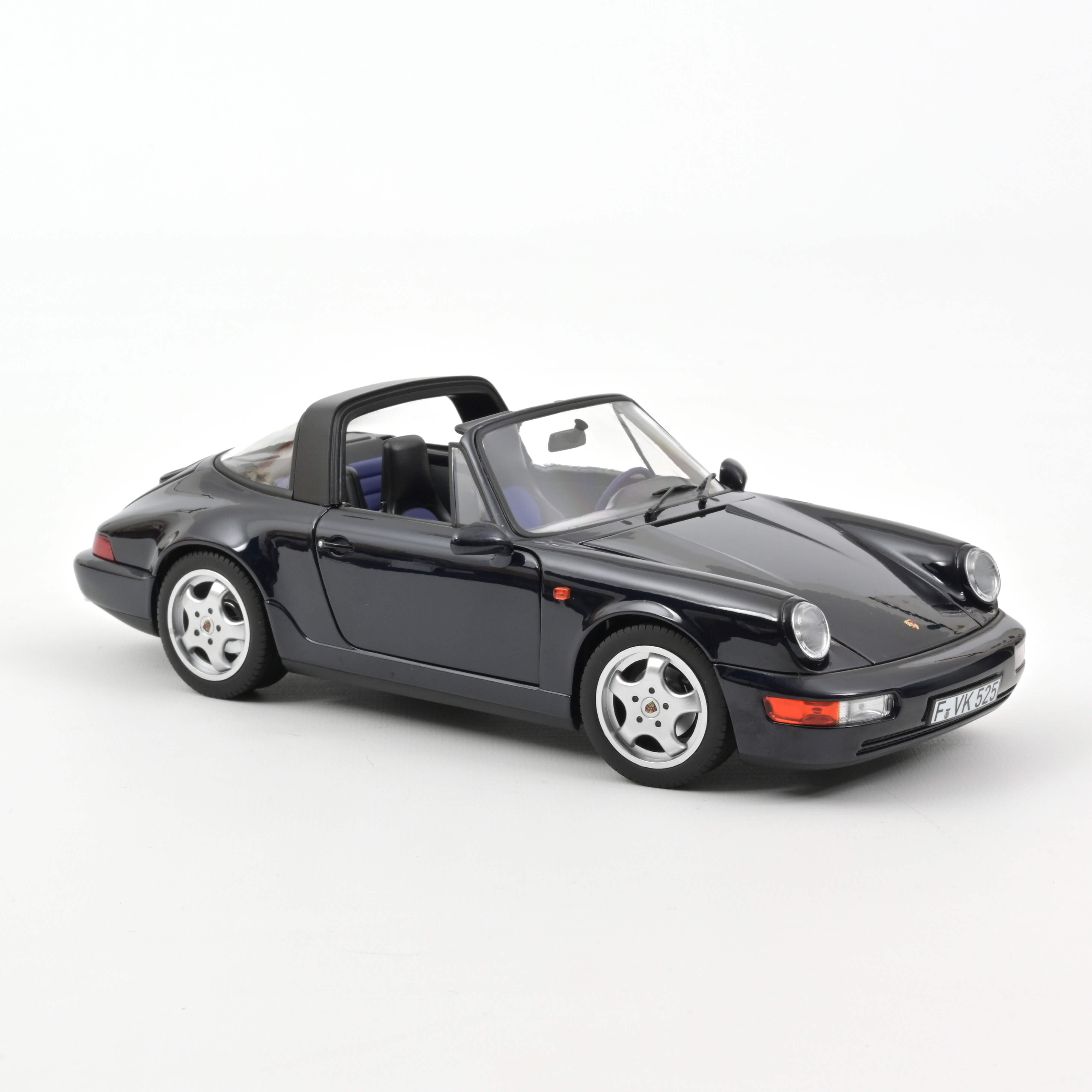 Norev 187340 Porsche 911 Carrera 2 Targa - Blau metallic - 1991 1:18