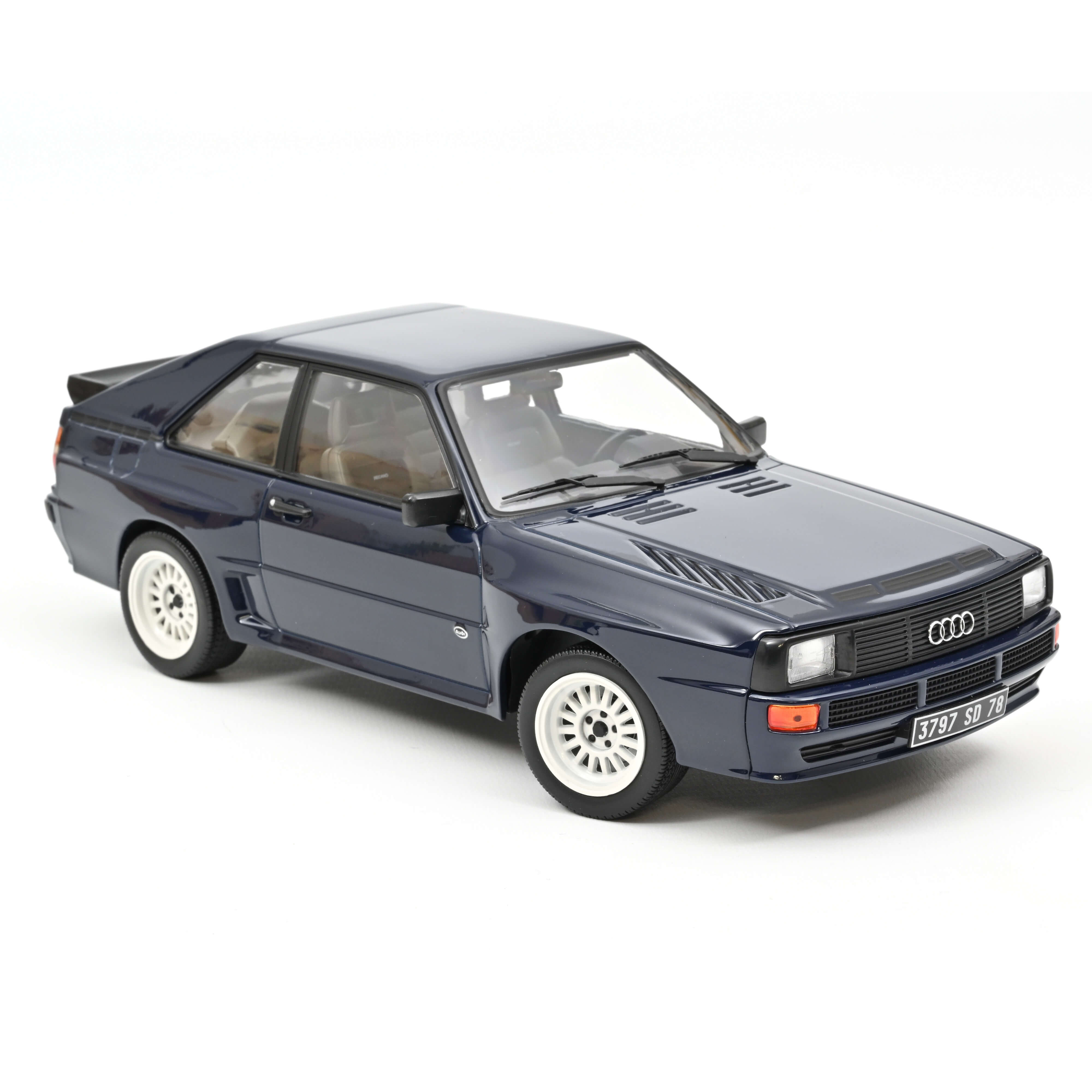 Norev 188314 Audi Sport quattro - Dunkelblau - 1985 1:18