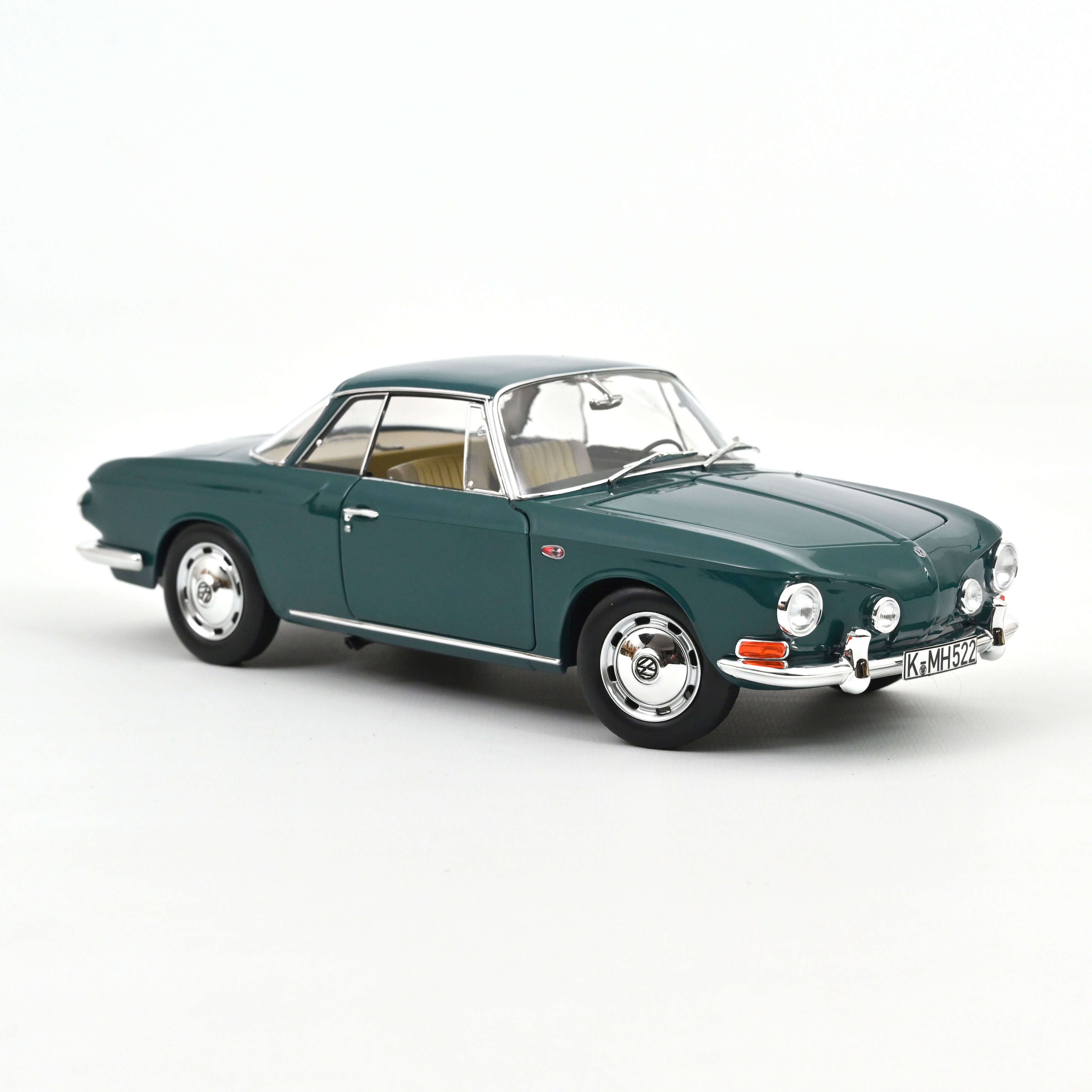 Norev 188648 VW Karmann Ghia 1500 - Smaragdgrün - 1963 1:18
