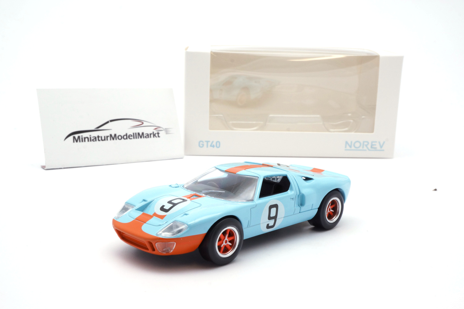 Norev 270567 Ford GT40 - Winner Le Mans 1968 #9 - Rodriguez / Bianchi 1:43