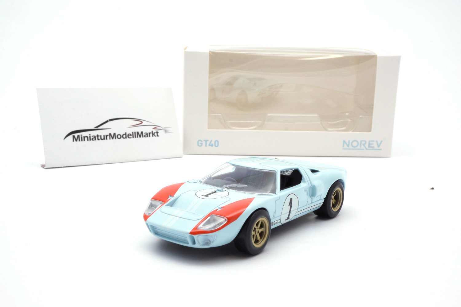 Norev 270568 Ford GT40 - Winner Le Mans 1966 #1 - Miles / Hulme 1:43