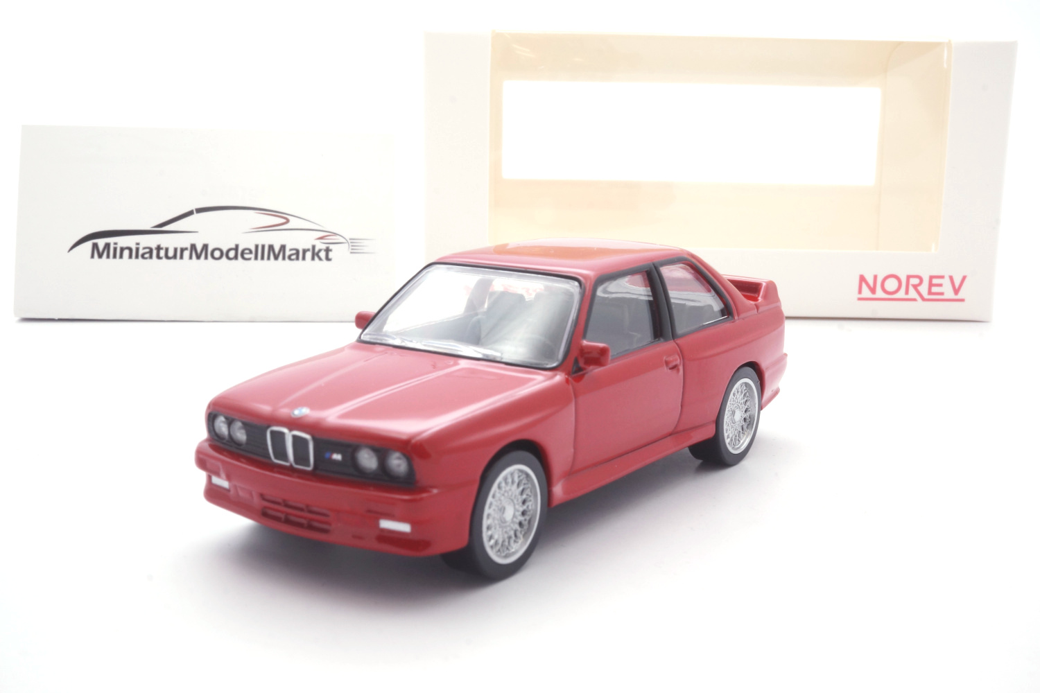 Norev 430201 BMW M3 (E30) - Rot - 1986 1:43