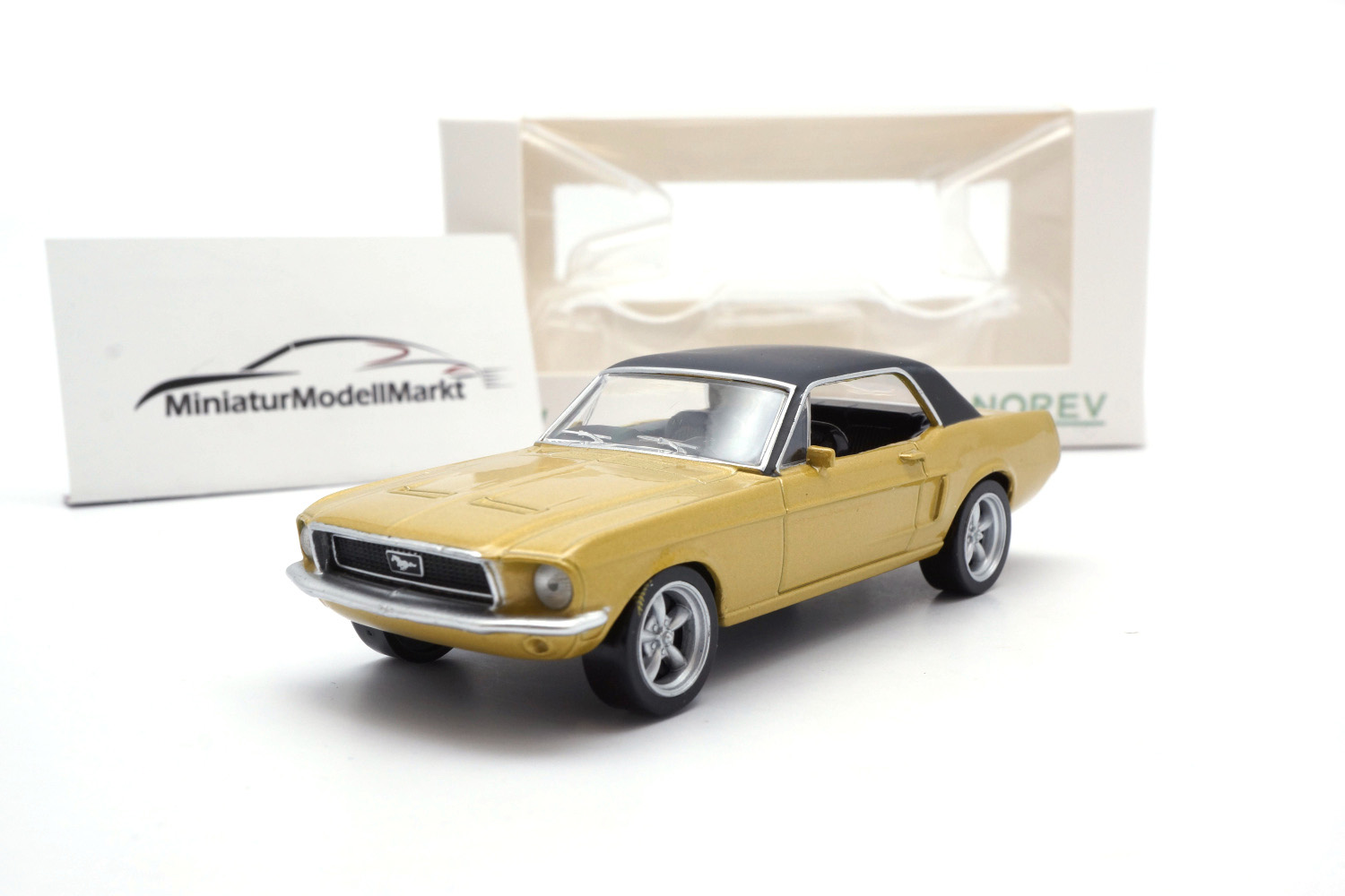 Norev 430401 Ford Mustang Coupe - Gold - 1968 1:43