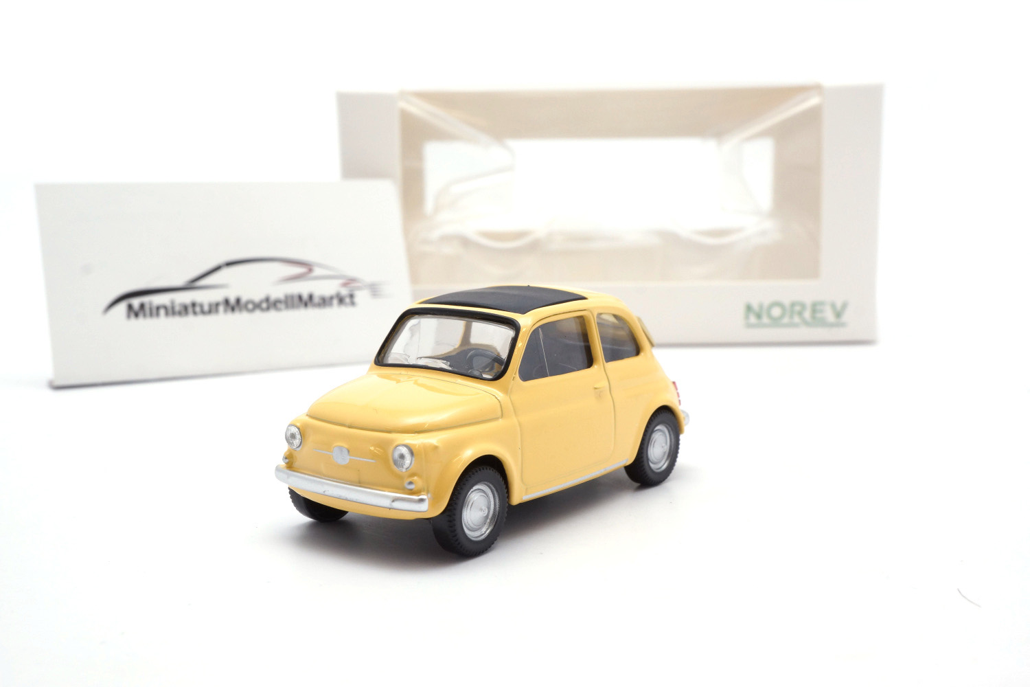 Norev 430401 Fiat 500F - Tahiti Gelb - 1965 1:43