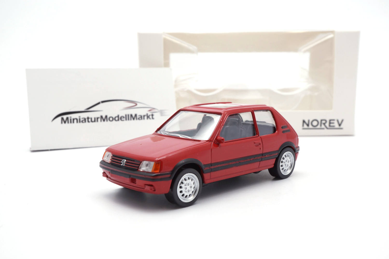 Norev 471713 Peugeot 205 GTI - Rot - 1986 1:43