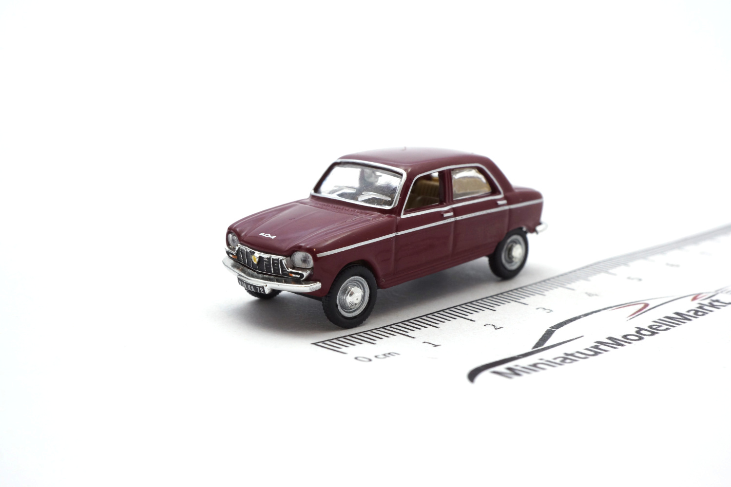 Norev 472417 Peugeot 204 - Braun - 1966  1:87