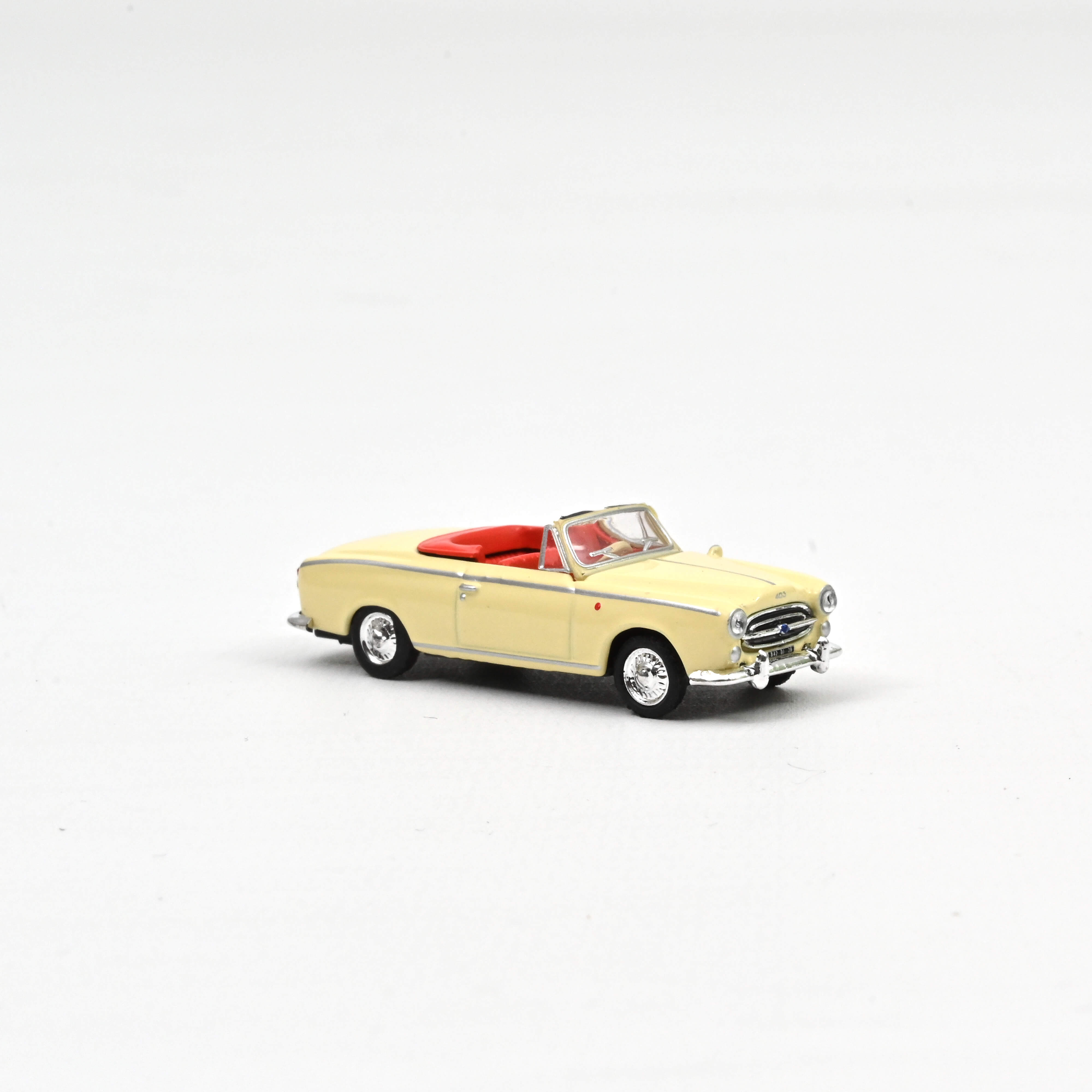 Norev 474344 Peugeot 403 Cabriolet - Gelb - 1957 1:87