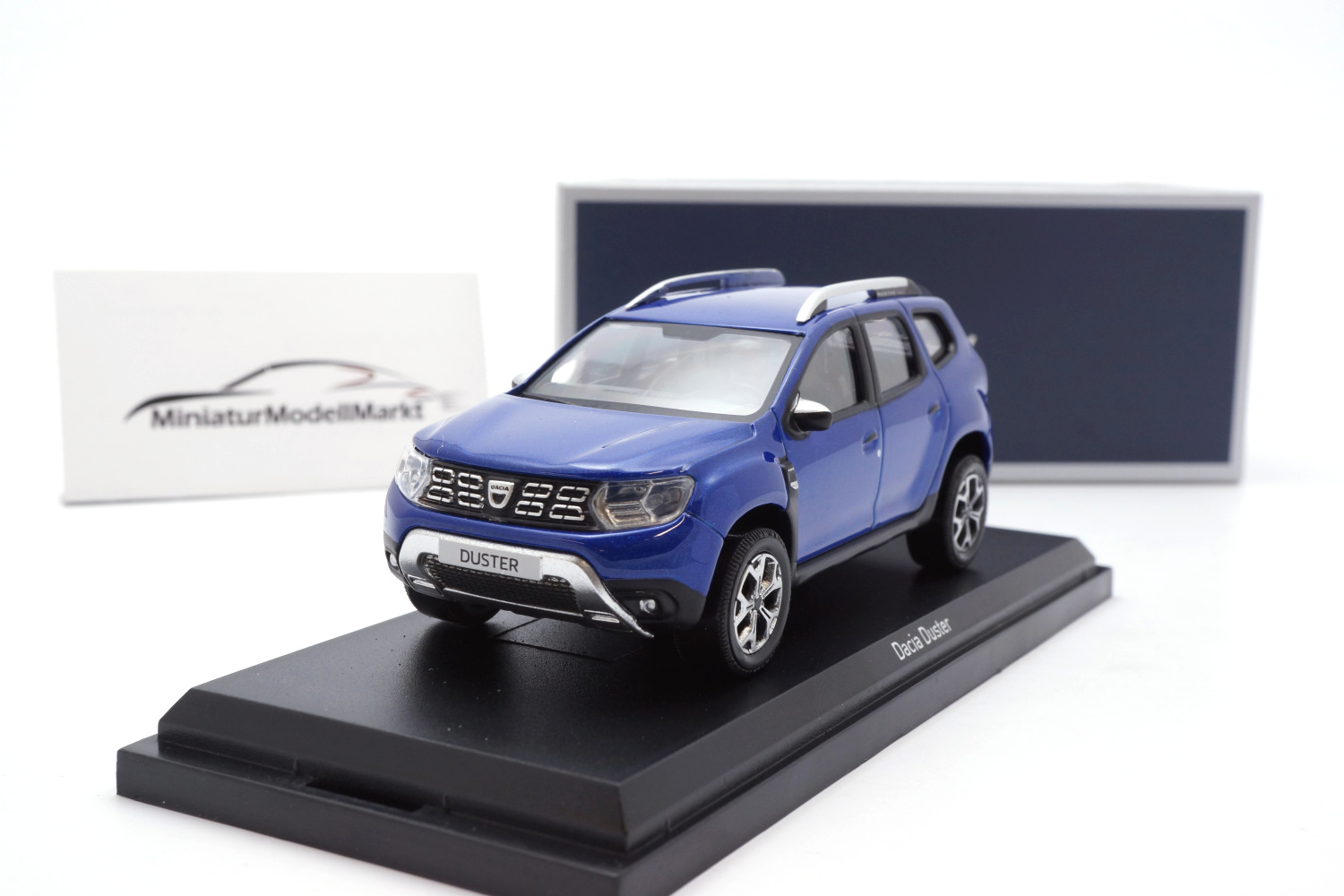 Dacia Duster - Iron Blue - 2020 im Maßstab 1:43 von Norev