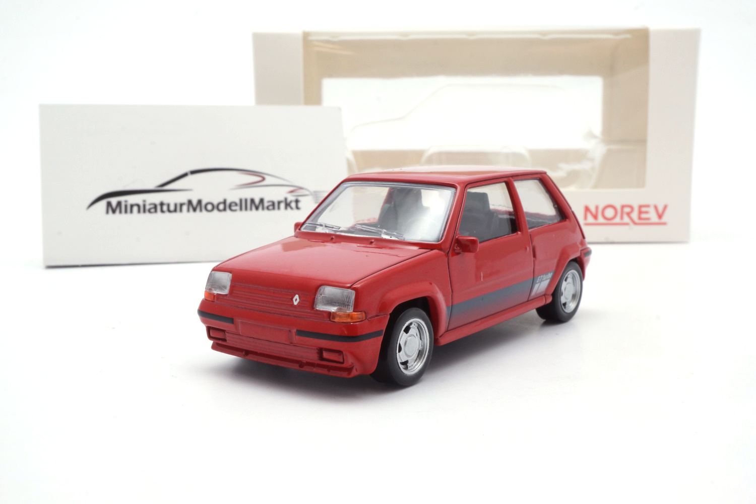 Norev 510539 Renault SuperCinq GT Turbo Ph II - Rot - 1988  1:43