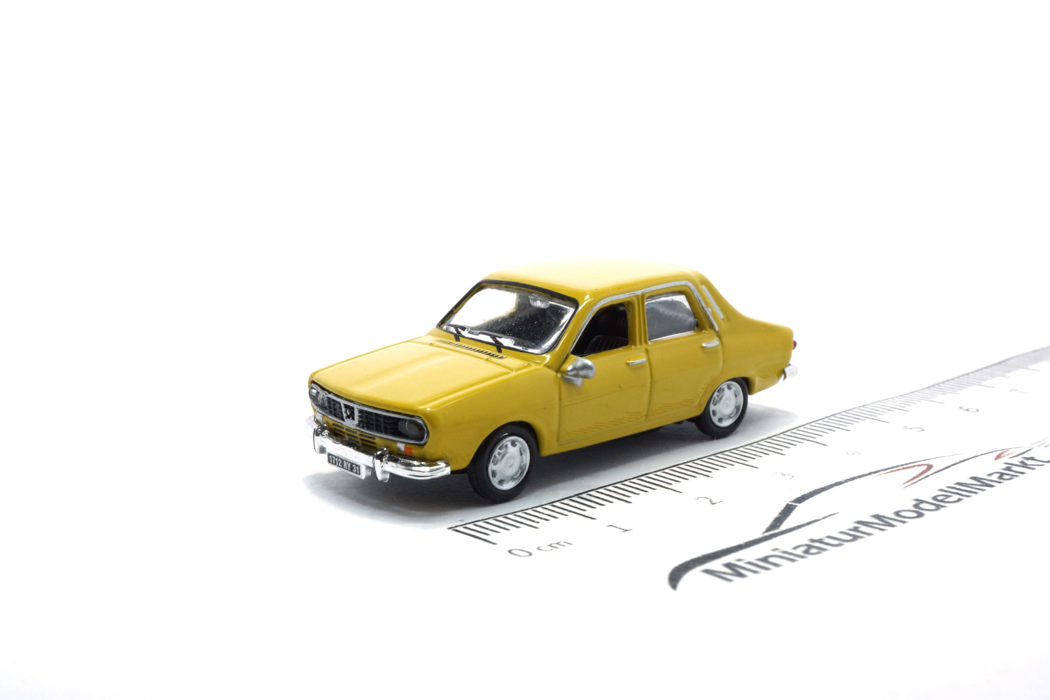 Norev 511257 Renault 12 - Lemon Yellow - 1974 1:87