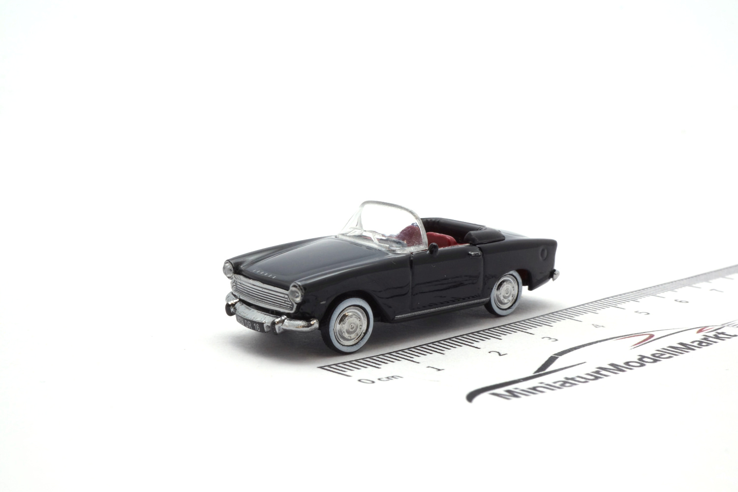 Norev 576088 Simca Aronde P60 Oceane - Schwarz - 1960  1:87