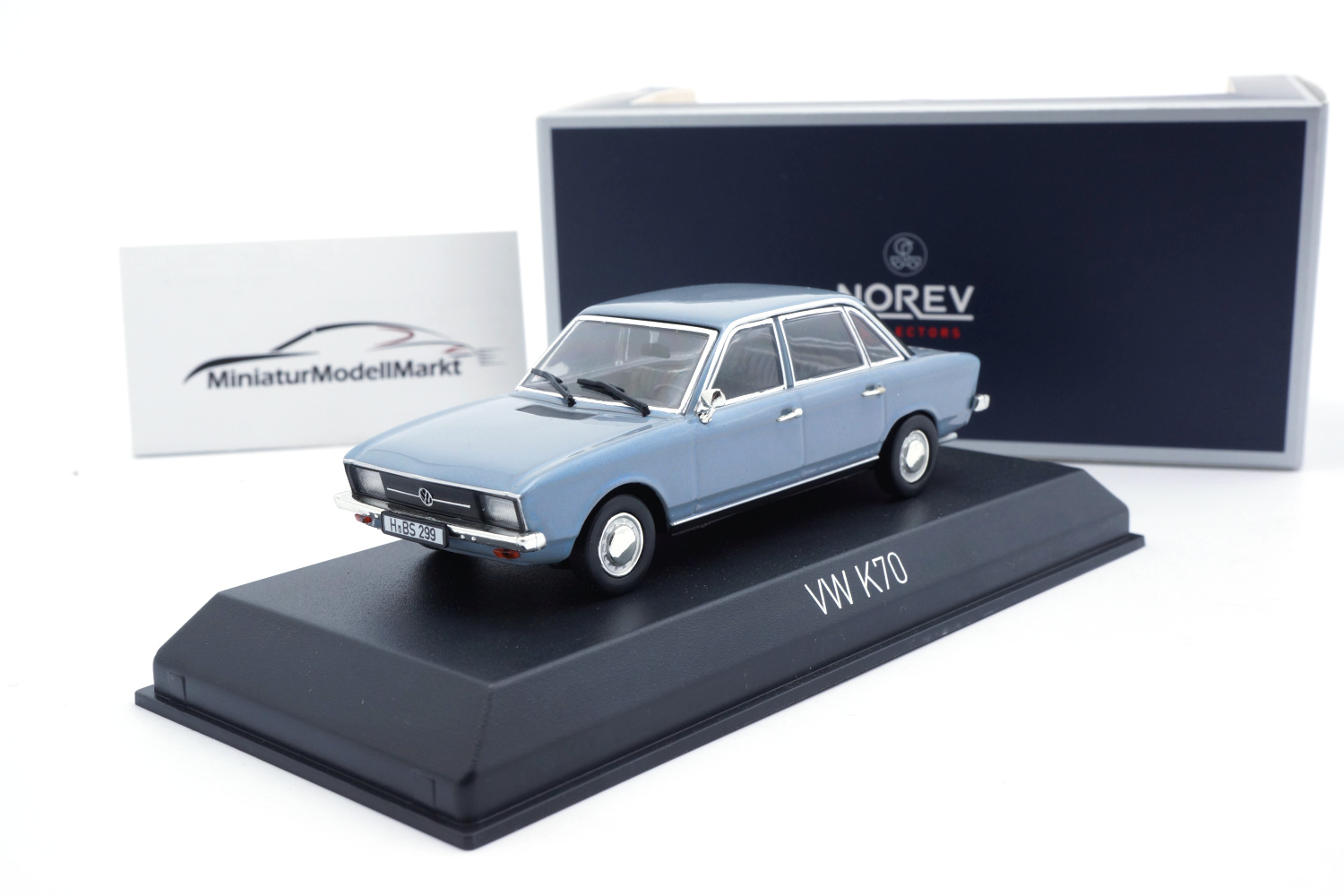 Norev 840097 VW K70 - Light Blue Metallic - 1970 1:43