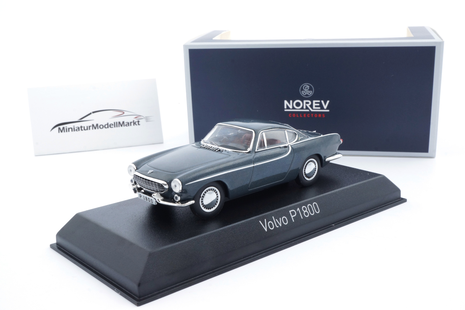 Norev 870004 Volvo P1800 - Grey metallic - 1963 1:43