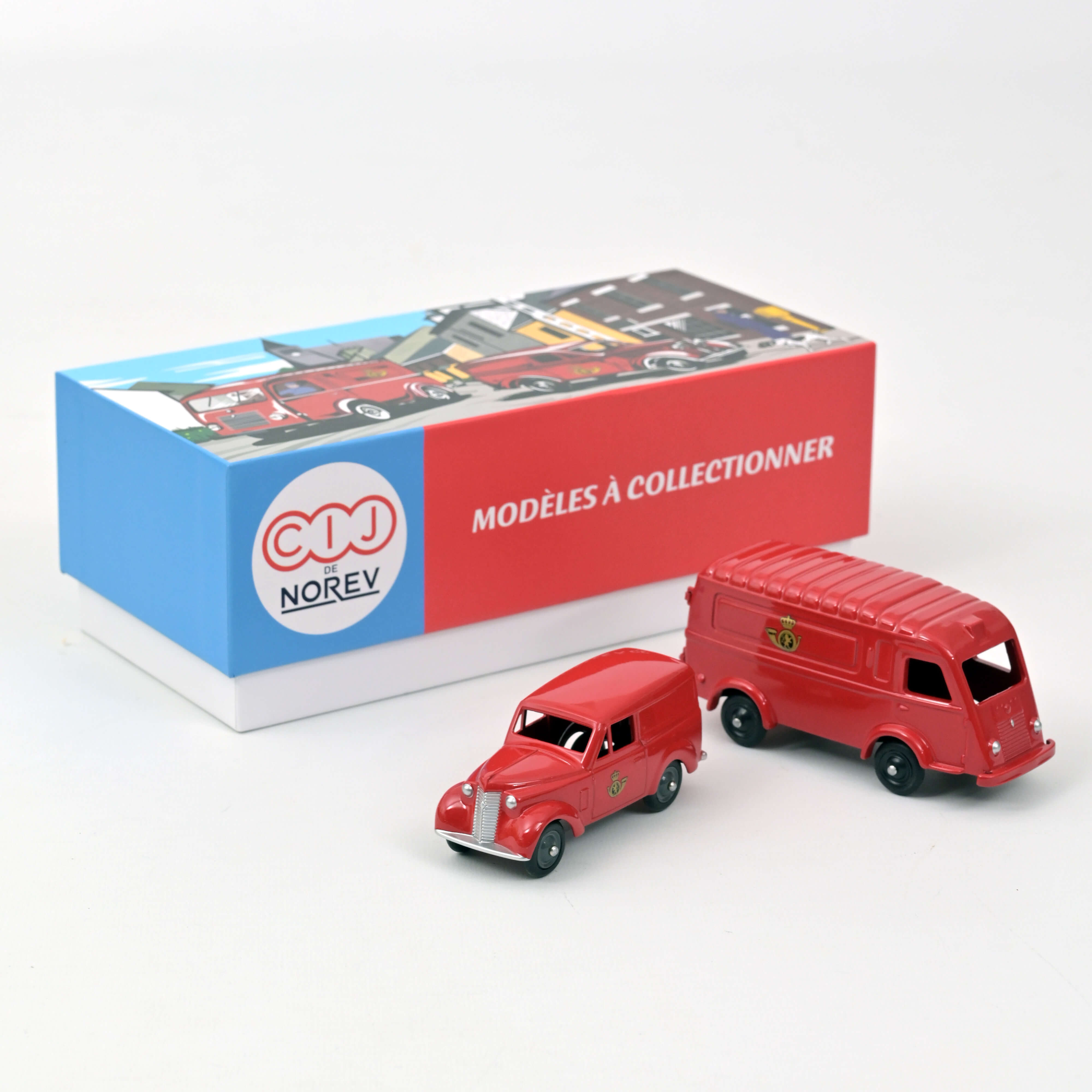 Norev C36102 Coffret Renault 1000kgs et Dauphinoise - Postes Belges 1:43