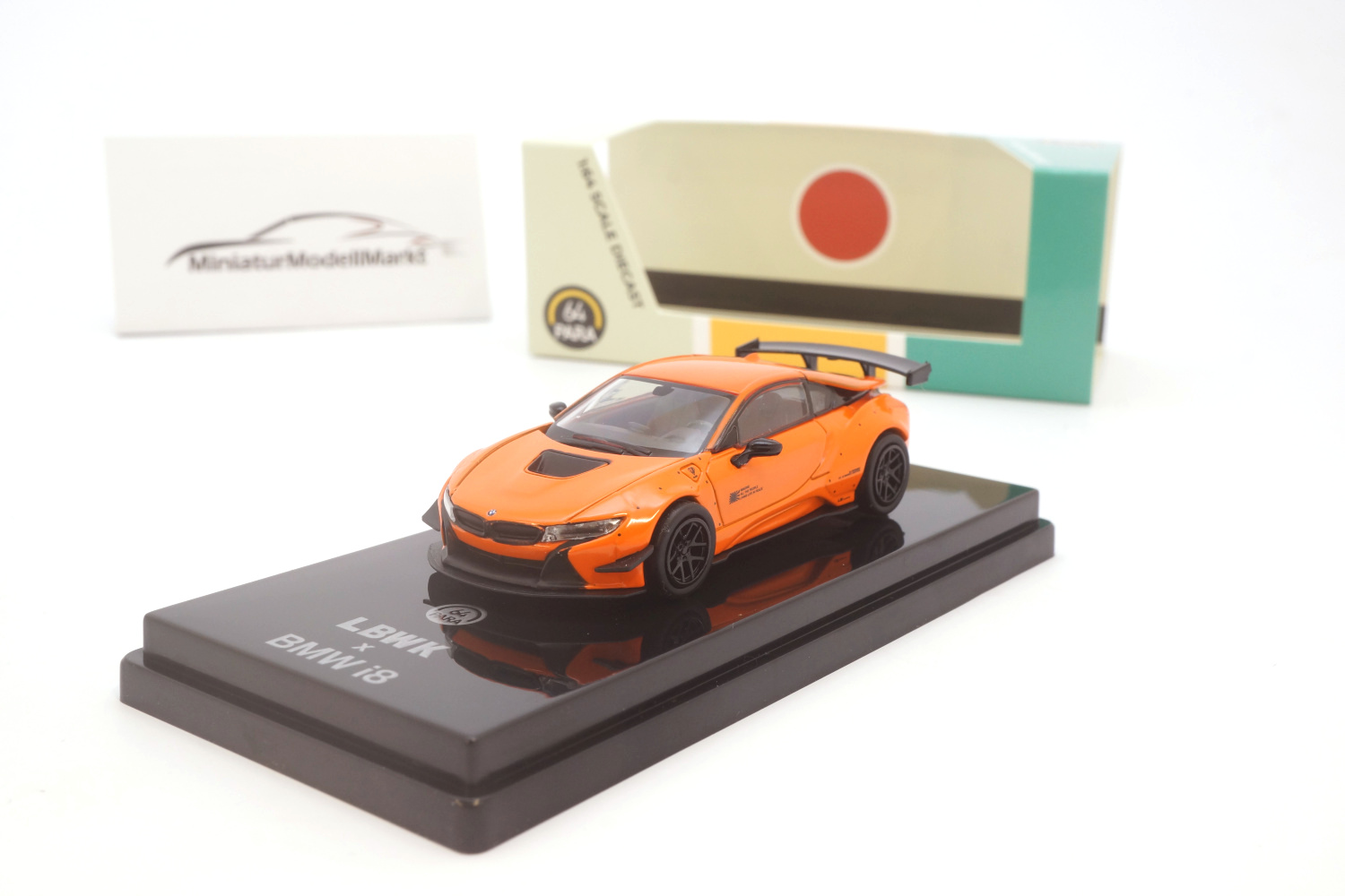 Paragon 55144 Liberty Walk BMW I8 - Orange 1:64