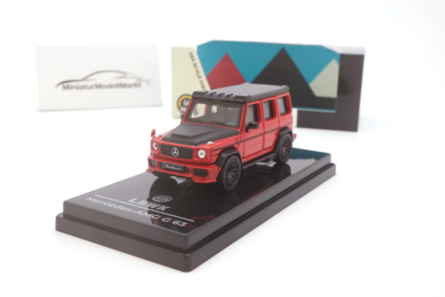 Paragon 55162 Liberty Walk AMG G63 - Red 1:64