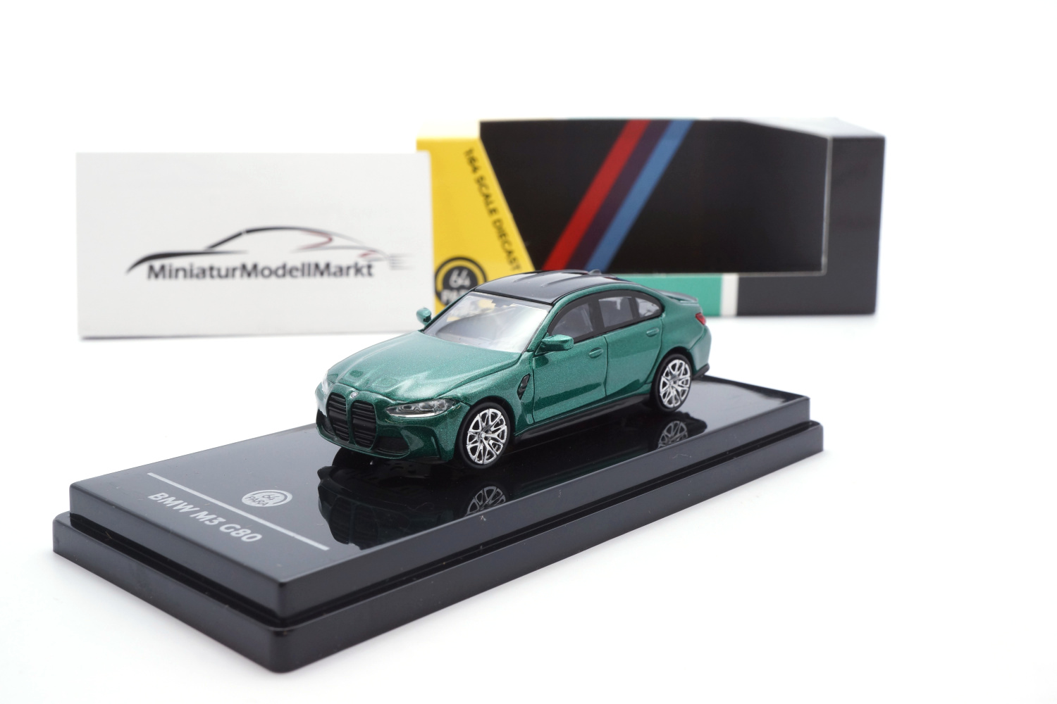 Paragon 55201 BMW M3 (G80) Isle of Man Green 1:64