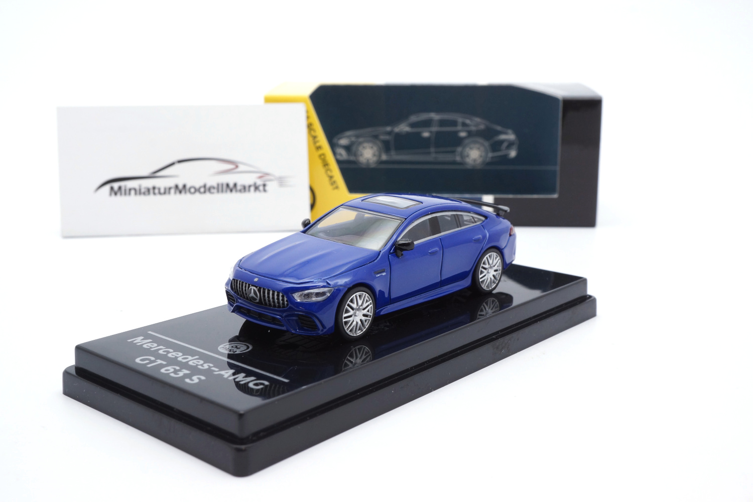 Paragon 55281 Mercedes-AMG GT 63S - Metallic Blau 1:64