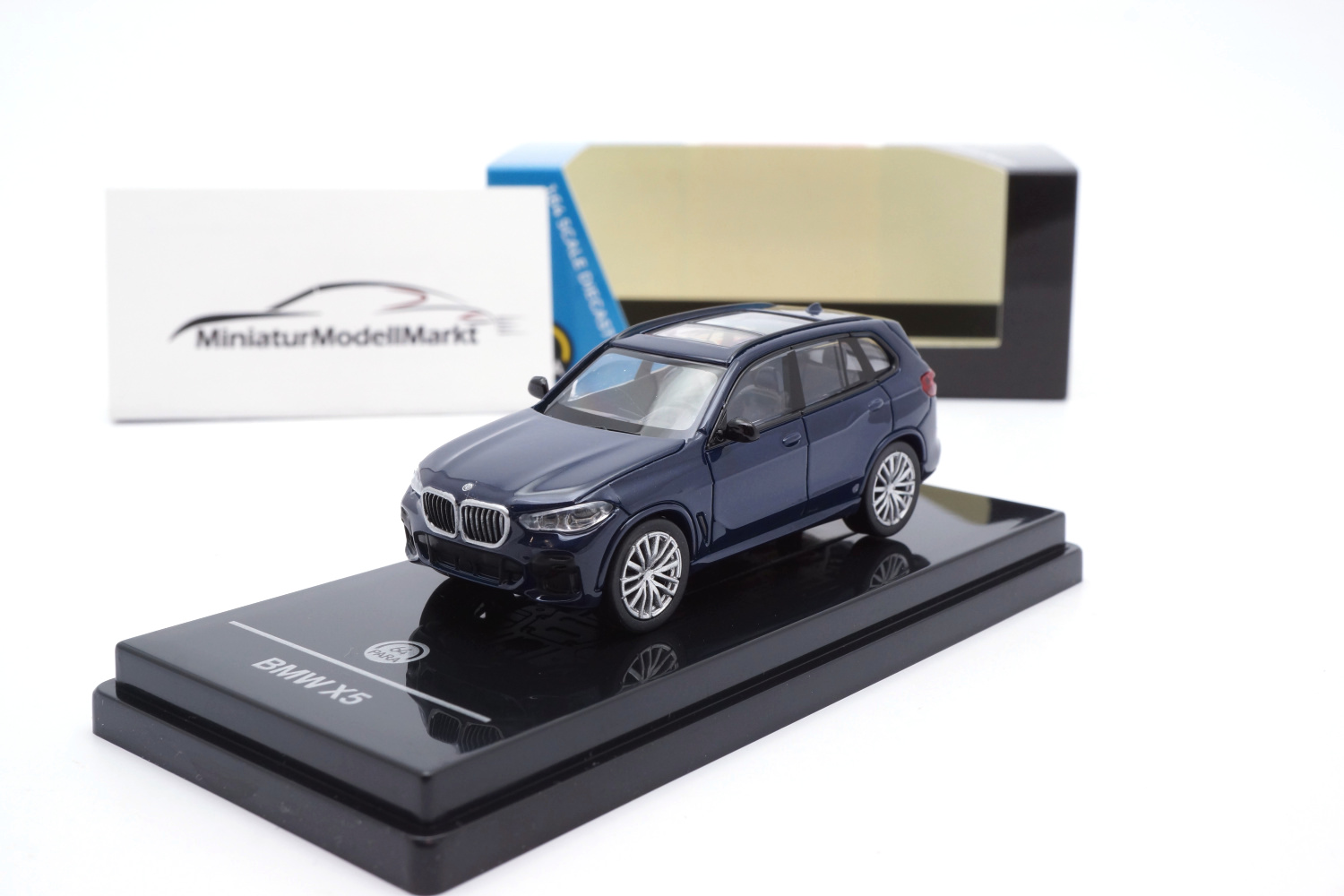Paragon 65182 BMW X5 (G05) - Tanzanite Blue (RHD) 1:64