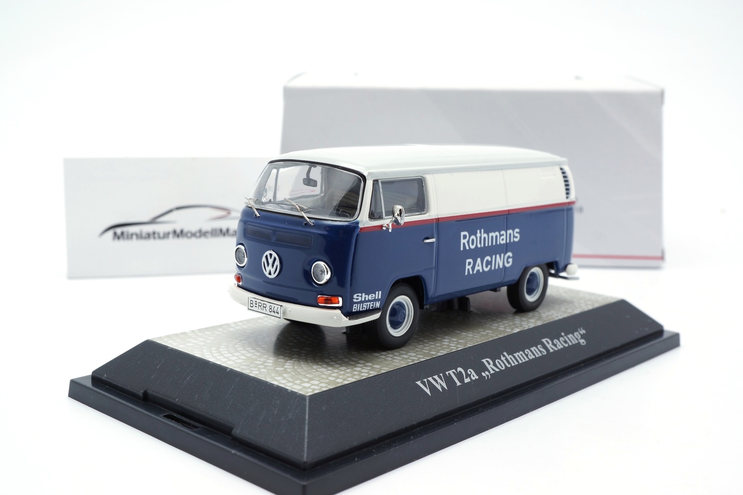 Premium ClassiXXs 11265 VW T2a Kasten - Rothmans Racing 1:43