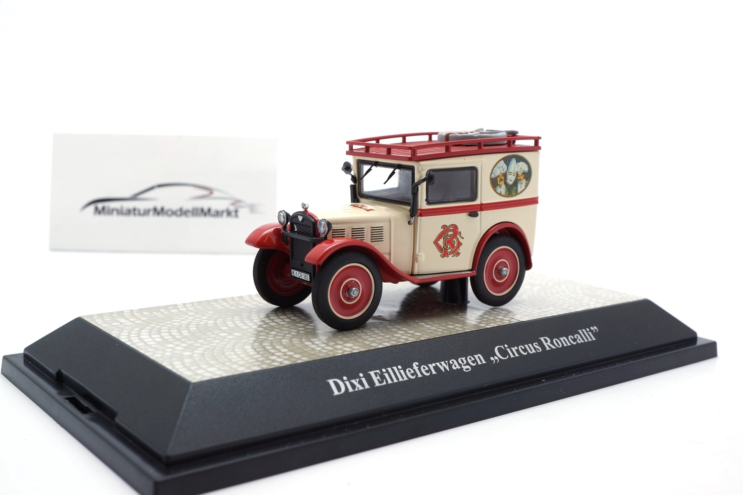 Premium ClassiXXs 11653 BMW Dixi Eillieferwagen - Circus Roncalli 1:43