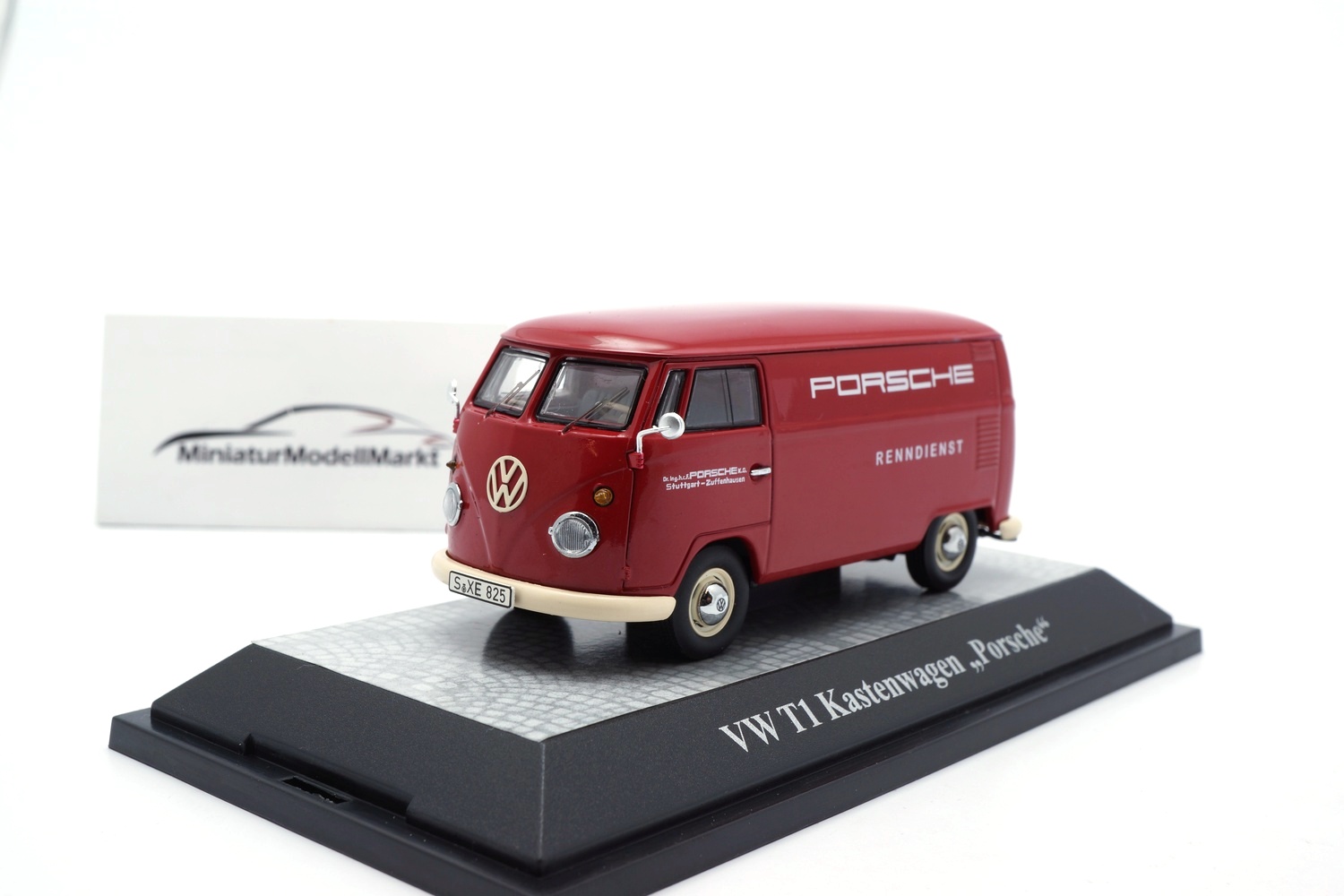 Premium ClassiXXs 13801 VW T1 Kastenwagen - Porsche Renndienst 1:43