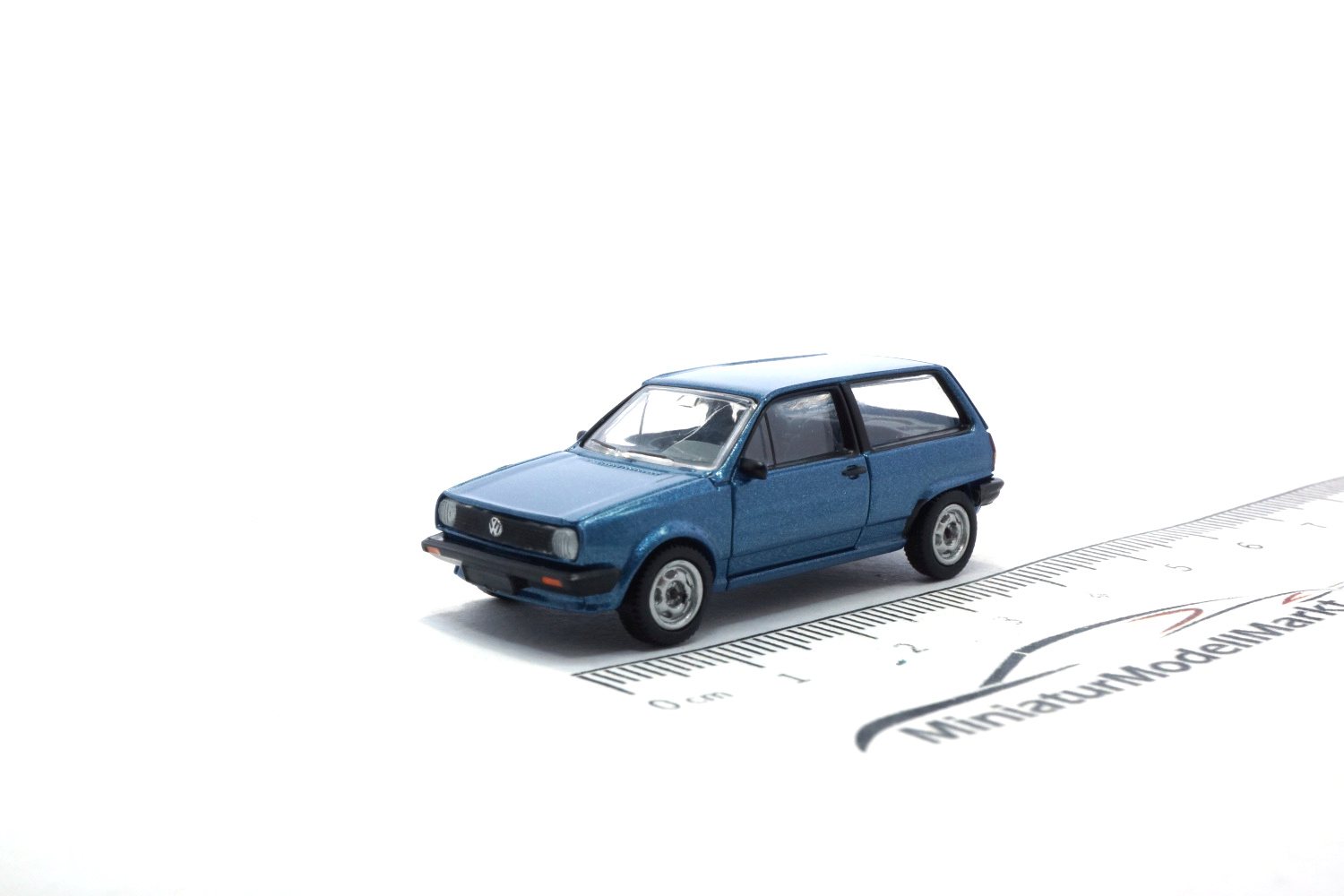 PCX87 870003 VW Polo II - metallic-blau - 1985 1:87