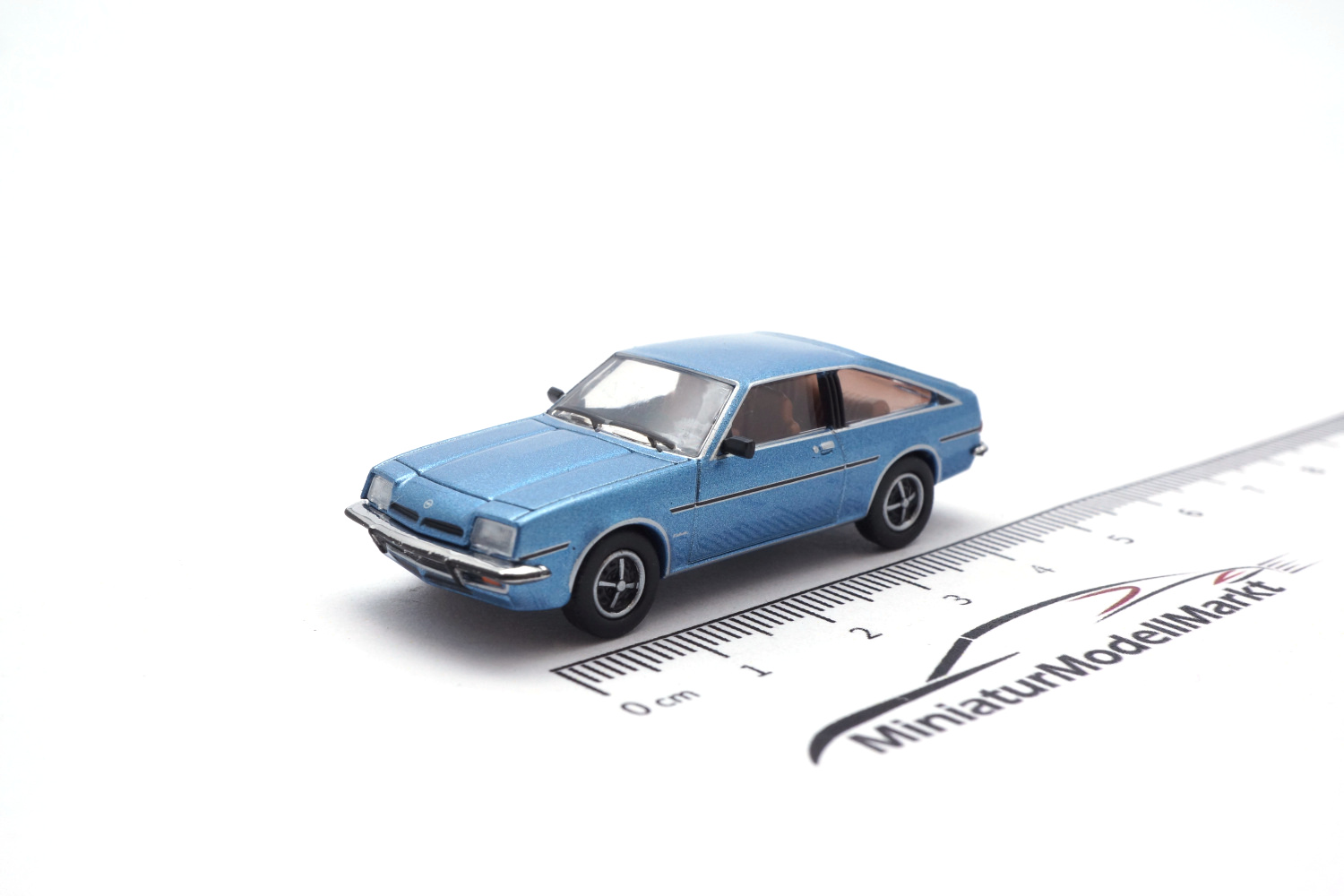 PCX87 PCX870100 Opel Manta B CC, metallic-blau, 1978 1:87