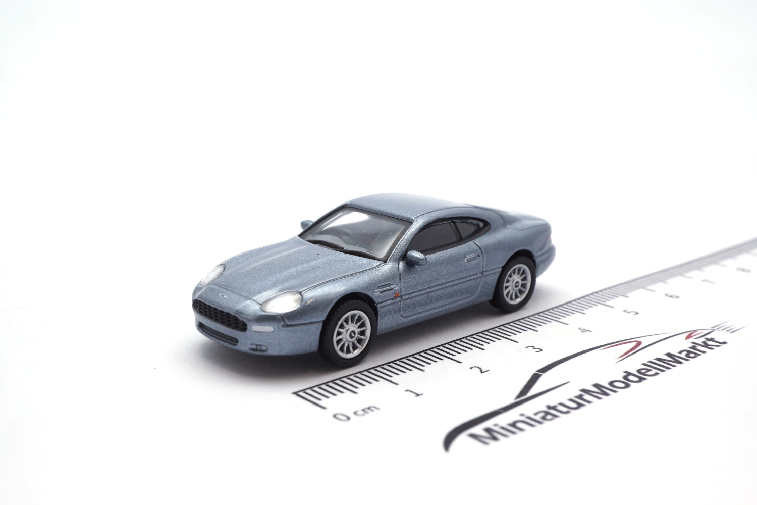 PCX87 PCX870105 Aston Martin DB7 Coupe, metallic-blau, 1994 1:87