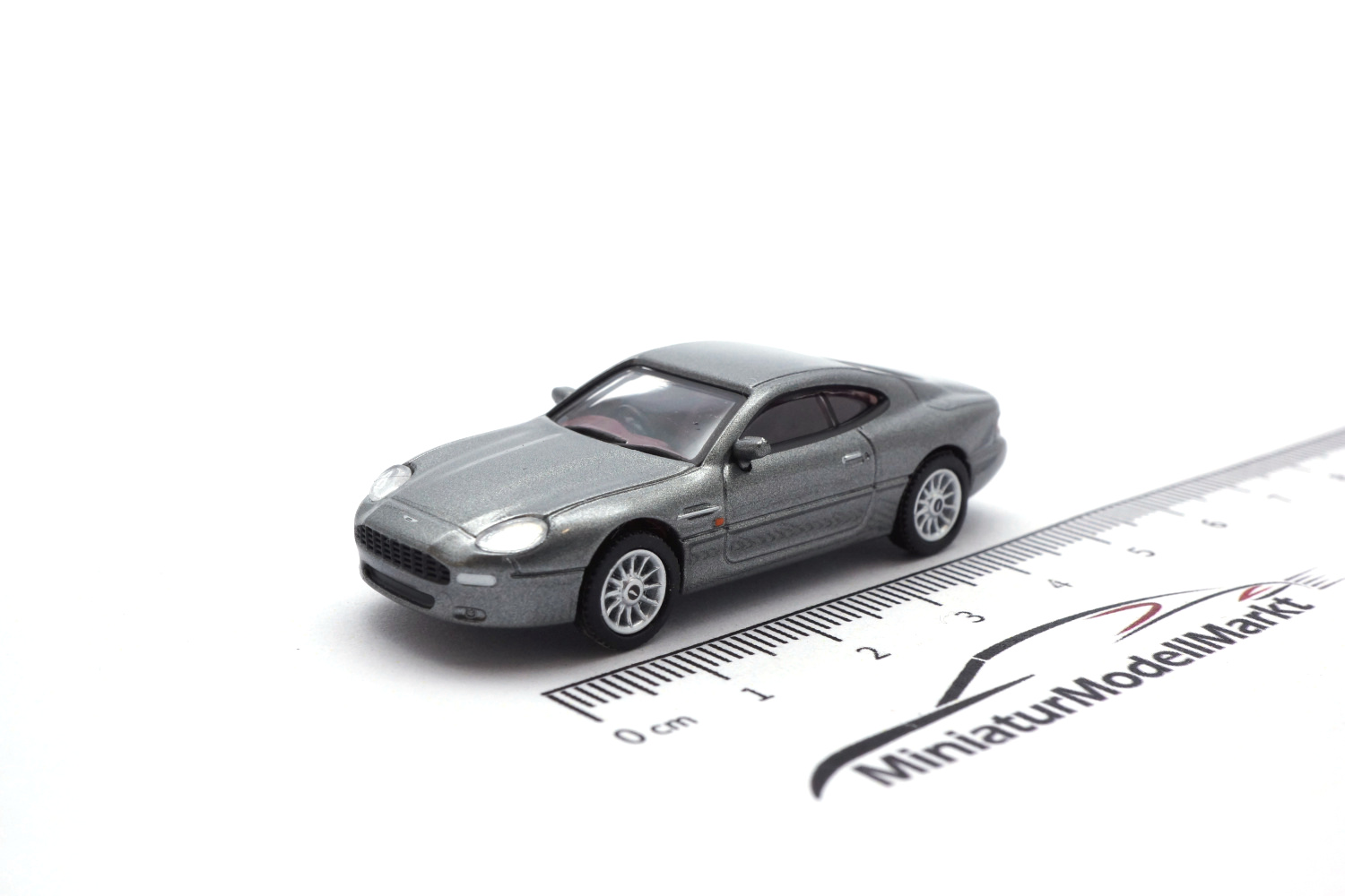 PCX87 PCX870106 Aston Martin DB7 Coupe, metallic-grau, 1994 1:87