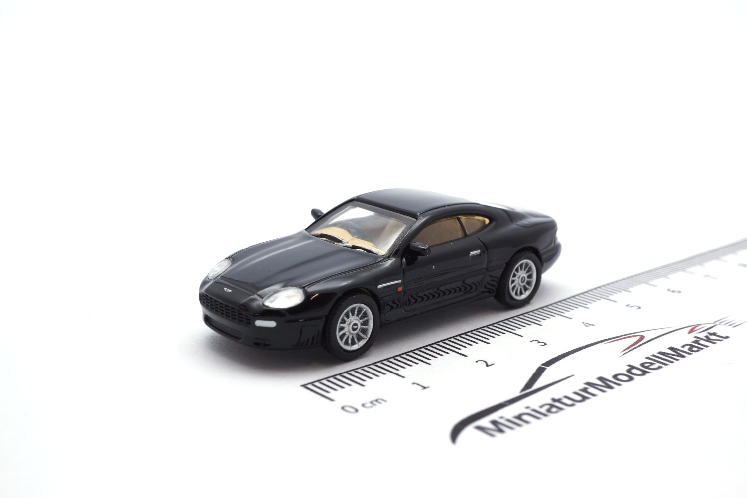 PCX87 PCX870107 Aston Martin DB7 Coupe, schwarz, 1994 1:87