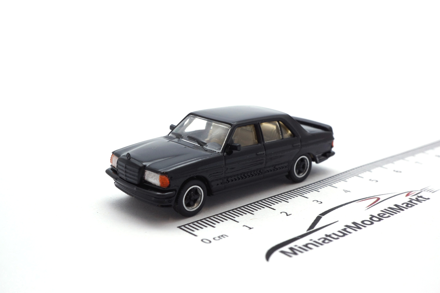 PCX87 PCX870179 Mercedes W123 AMG, schwarz, 1980 1:87