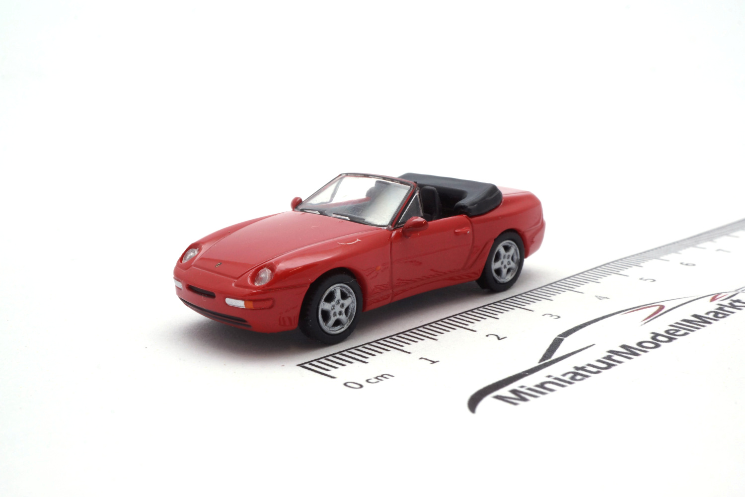 PCX87 PCX870180 Porsche 968 Cabriolet, rot, 1991 1:87