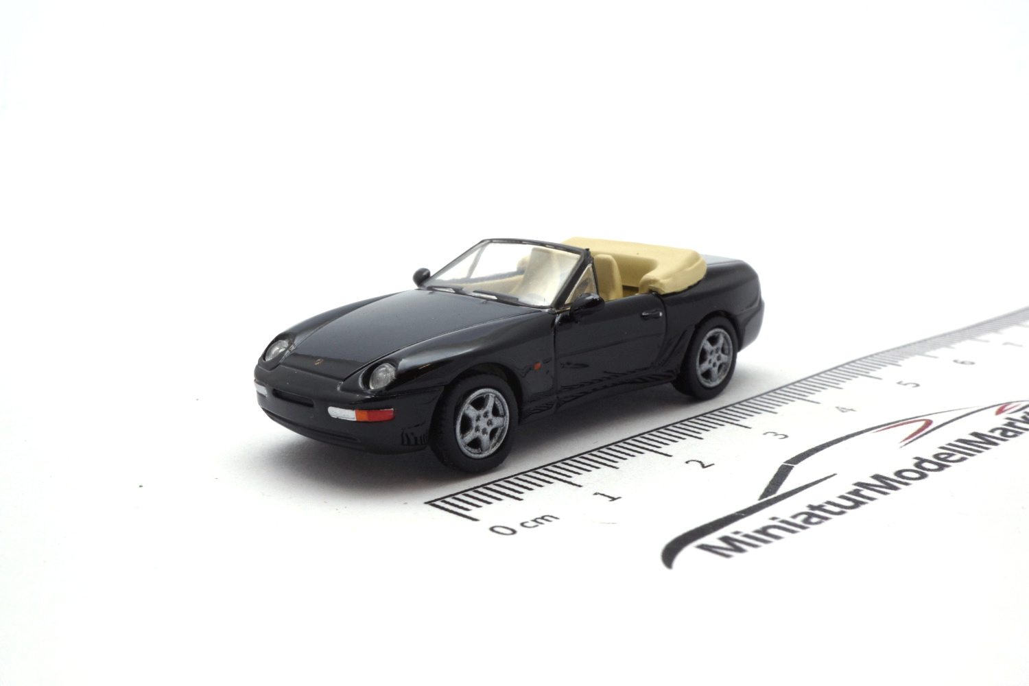 PCX87 PCX870183 Porsche 968 Cabriolet, schwarz, 1991 1:87