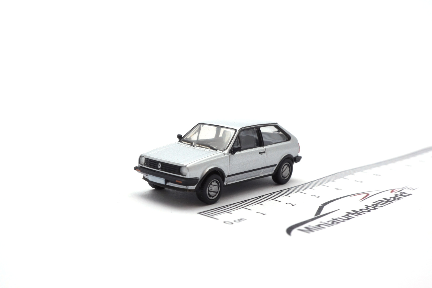 PCX87 PCX870202 VW Polo II Coupe, silber, 1985 1:87