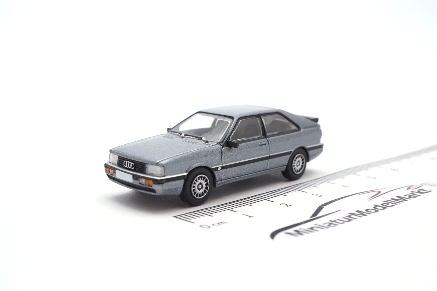 PCX87 PCX870269 Audi Coupe, metallic-dunkelgrau, 1985 1:87