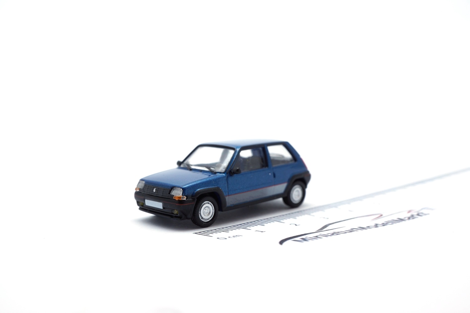 PCX87 PCX870297 Renault 5 GT Turbo - blau (Metallic) 1:87