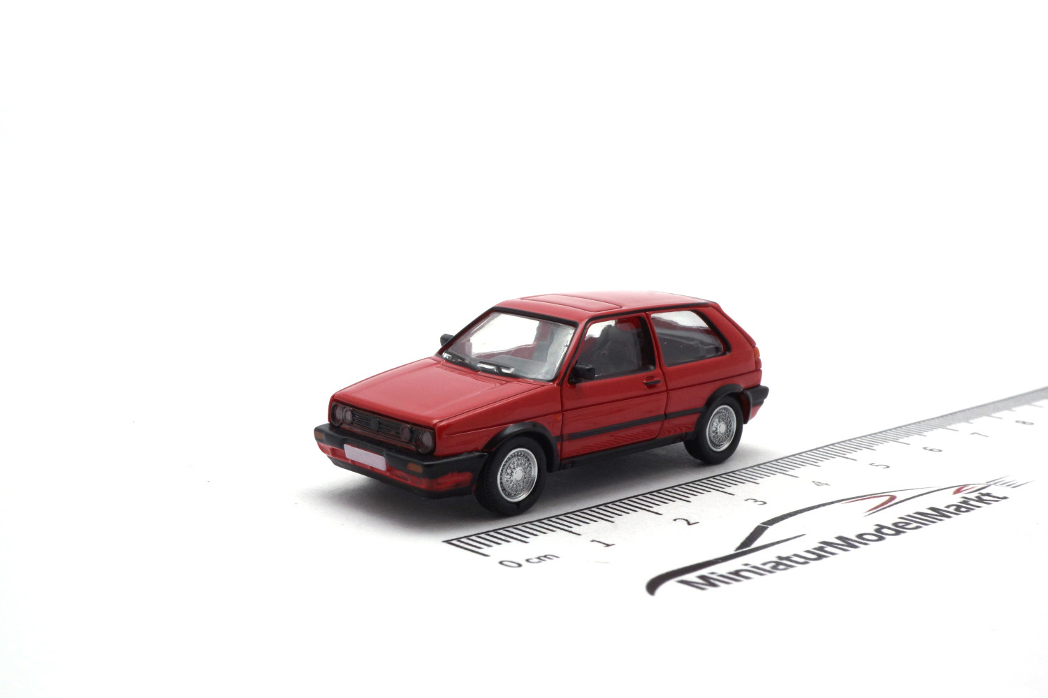 PCX87 PCX870306 VW Golf II GTI, rot, 1990 1:87