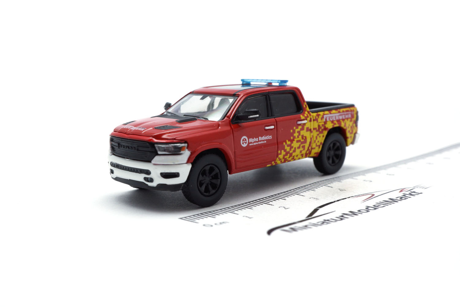 PCX87 PCX870531 RAM 1500 - Feuerwehr Alpha Robotics 1:87