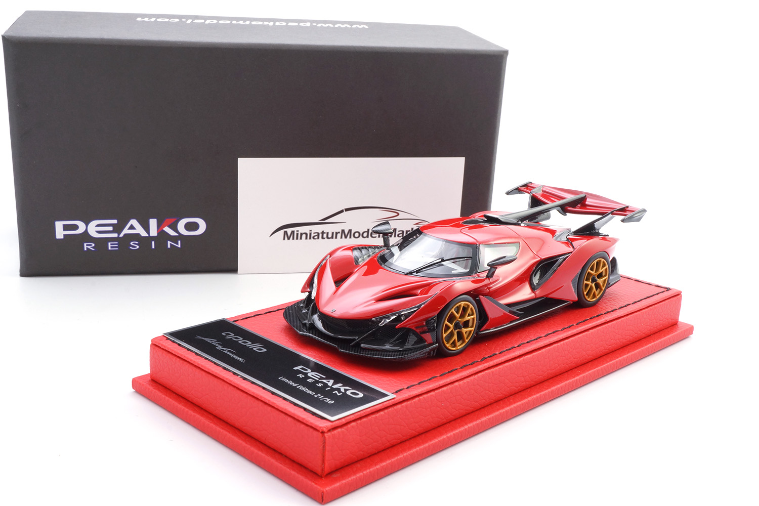 Peako 32903 Apollo Automobil Apollo IE - Red 1:43